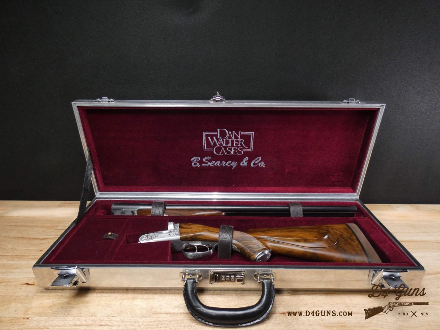 B. Searcy & Co. Double Rifle | Dunlap Gun Consigners