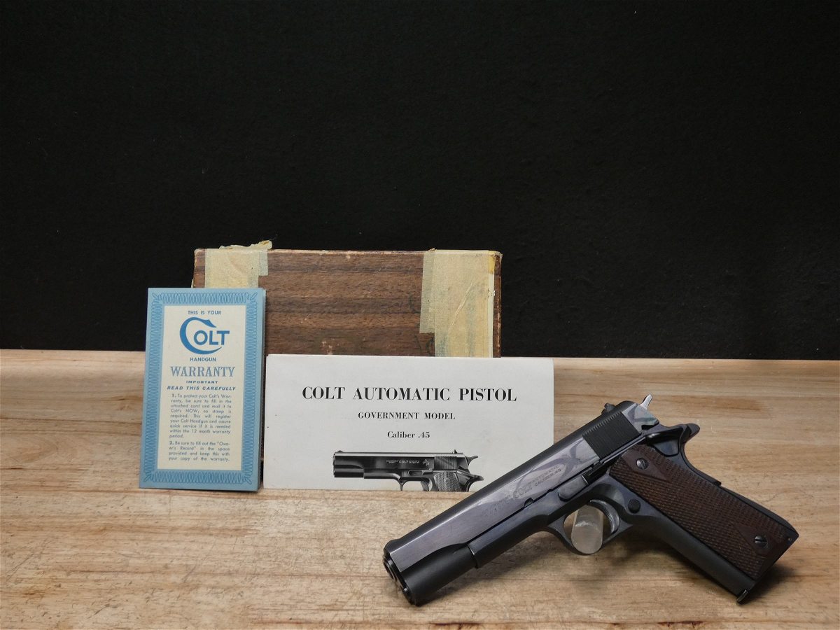 Colt Government Model 1911 Dunlap Gun Consigners 6531